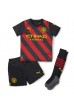 Manchester City Erling Haaland #9 Babytruitje Uit tenue Kind 2022-23 Korte Mouw (+ Korte broeken)